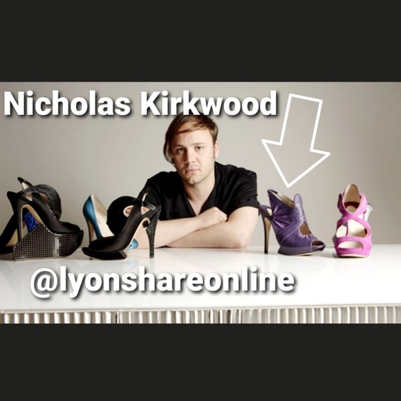 π― Nicholas Kirkwood Peep-Toe Corset Platforms - Picture 16 of 17